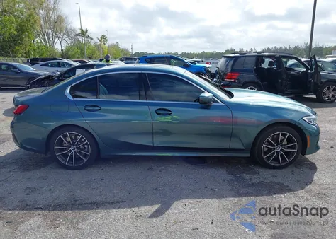 2021 BMW 330I z USA, uszkodzony, nr VIN 3MW5R1J01M8B73258